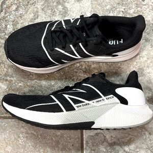 New Balance Black and White Athletic Sneakers